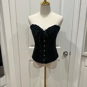 Amazon Black Corset Top
